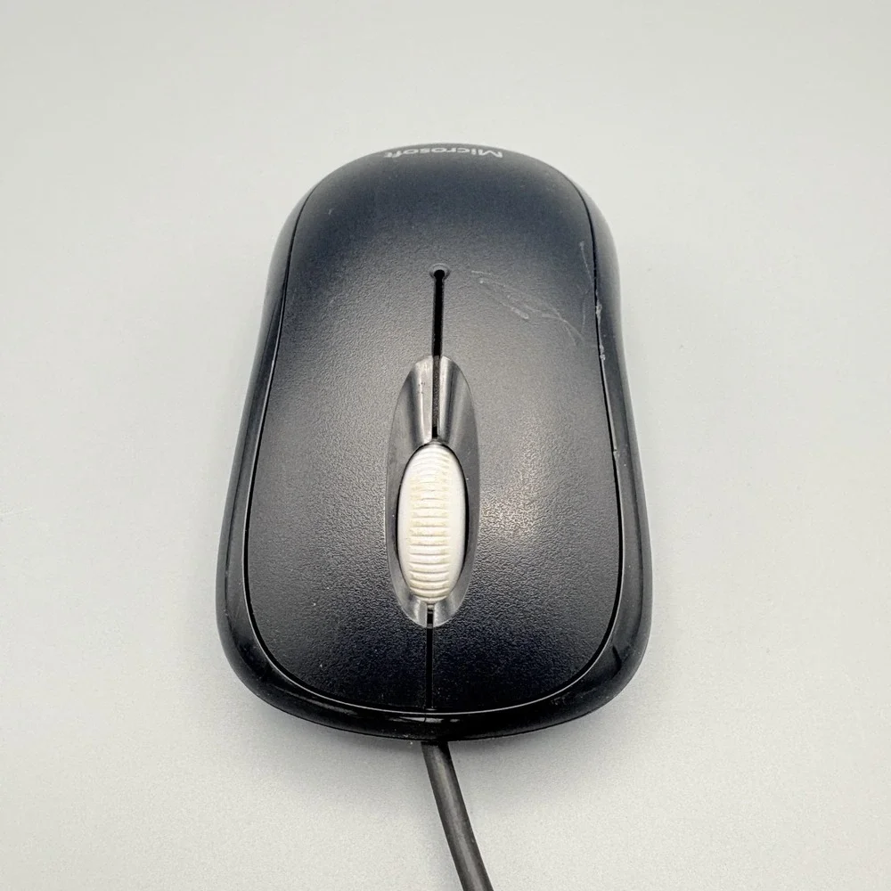 OEM Microsoft Basic Optical‎ Black Mouse V2.0 USB Model: 1113 Works